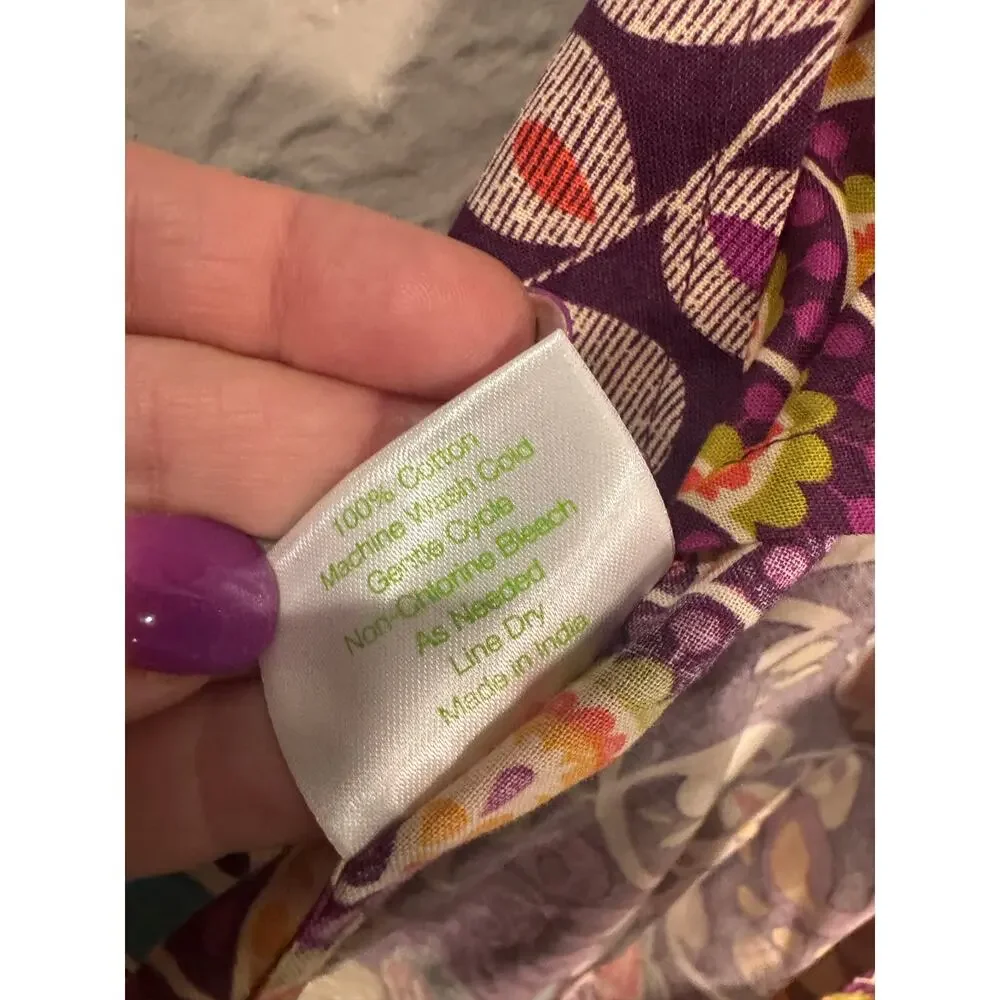 Vera Bradley What's Cooking Half Apron Plum Crazy